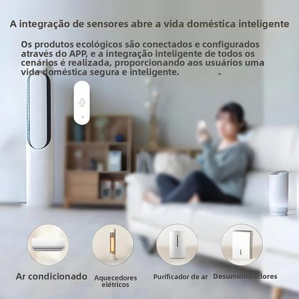 Imagem de Sensor De Vibração WiFi Tuya Detecção Sensível Alertas Inteligentes Compatível Com Alexa Google Home