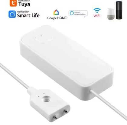 Imagem de Sensor Detector De nível e Vazamento De Água Tuyasmart Alarme sonoro 80db.