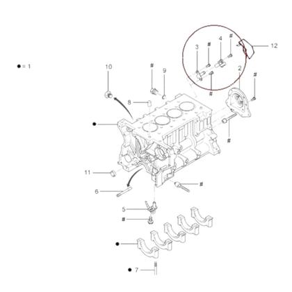Imagem de Sensor E Suporte De Posição Virabrequim Ford Transit 2.4 Tim-6023/6C315