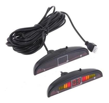 Imagem de Sensor Estacionamento Ré 4 Sensores Display Led Sinal Sonoro