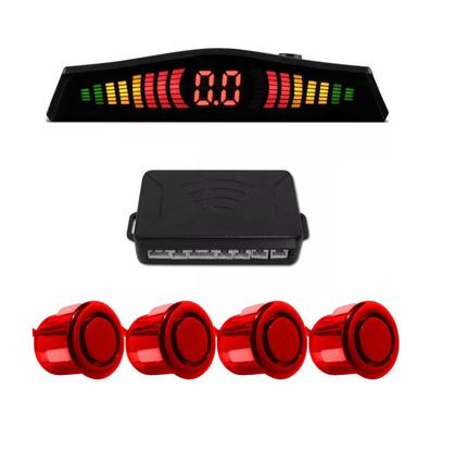 Imagem de Sensor Estacionamento Ré 4 Sensores Display Led Sinal Sonoro