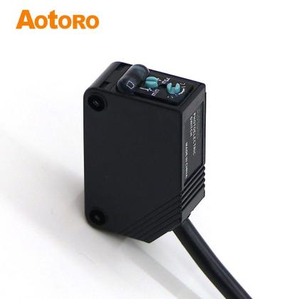 Imagem de SENSOR FOT. BARREIRA RETANGULAR ED30-15B4 NA+NF PNP 10-30Vdc CABO 2m 3 fios - Sn 15m - AOTORO