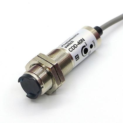 Imagem de SENSOR FOT. DIFUSO M18 CDD-40N NA+NF NPN 10-30Vdc CABO 2m 4 fios - Sn 100 a 500mm - AOTORO