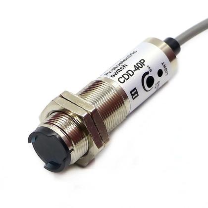 Imagem de SENSOR FOT. DIFUSO M18 CDD-40P NA+NF PNP 10-30Vdc CABO 2m 4 fios - Sn 100 a 500mm - AOTORO