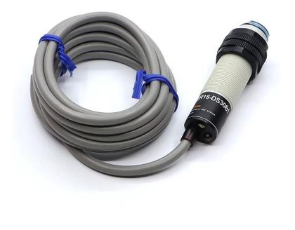 Imagem de SENSOR FOT. DIFUSO M18 ER18M-DS30B1 NA PNP 10-30Vdc CABO 2m 4 fios - Sn 100 a 600mm - AOTORO