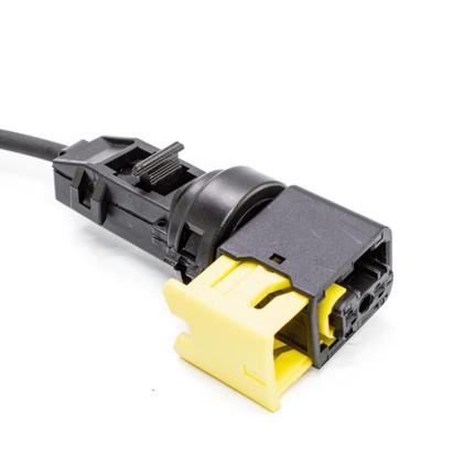 Imagem de Sensor Freio Abs Volvo New Fh4 Fm4 Vm220 Vm270 Vm330 Euro 5 Dianteiro Lado Esquerdo 90 Graus 2 Vias Fêmea - 21296851