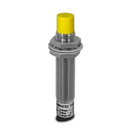 Imagem de Sensor Indutivo Cabo LM12-3004PA Não Faceado 12mm 6Vcc à 36Vcc PNP-NA 3 Fios Sibratec