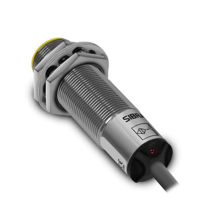 Imagem de Sensor Indutivo Cabo LM18-3005PC Faceado 18mm 6Vcc à 36Vcc PNP / NA + NF Sibratec