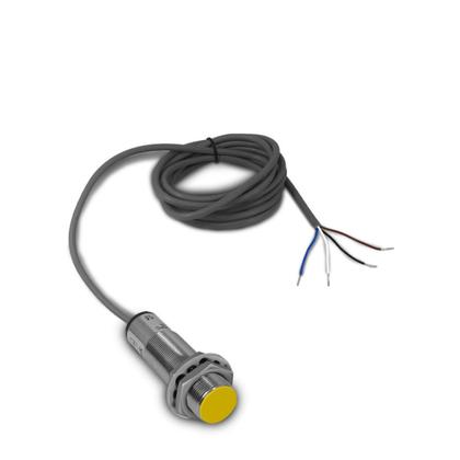 Imagem de Sensor Indutivo Cabo LM18-3005PC Faceado 18mm 6Vcc à 36Vcc PNP / NA + NF Sibratec