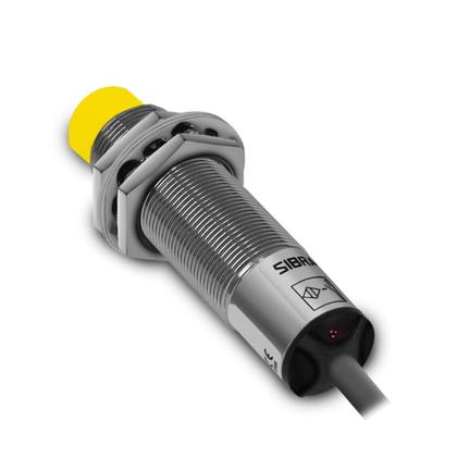 Imagem de Sensor Indutivo Cabo LM18-3008PC Não Faceado 18mm 6Vcc à 36Vcc PNP / NA + NF Sibratec