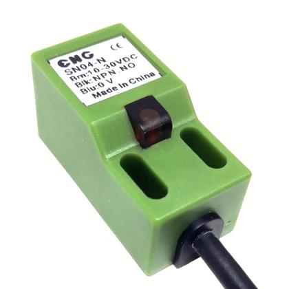 Imagem de Sensor Indutivo Quadrado SN4 NPN 5mm 10-30VDC 3 Fios