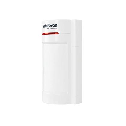 Imagem de Sensor Infravermelho Passivo Ivp 3000 Pet Real Intelbras Branco Pet Immunity Até 35kg Detecção 12m