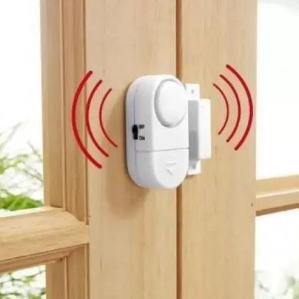 Imagem de Sensor Magnético Alarme Sem Fio Para Porta E Janelas