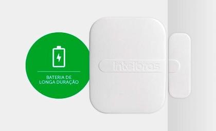 Imagem de Sensor Magnético Sem fio para Alarme Intelbras XAS 4010 SMART - para Portas e Janelas