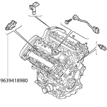 Imagem de Sensor Map Citroen C4 Xsara Peugeot 307 406 607 0261230041