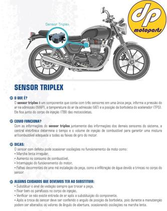 Imagem de Sensor Map Hibrido Dafra Smart 125