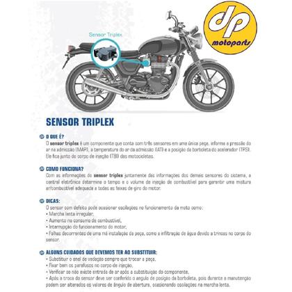 Imagem de Sensor Map Hibrido Honda Pcx 150 Lead 110 de 2010 a 2015