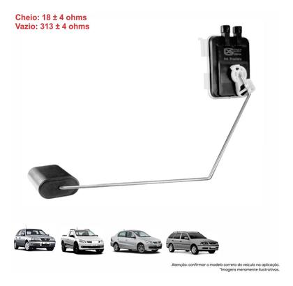 Imagem de Sensor Nivel Combustivel Gol Voyage Parati Saveiro Ds2357