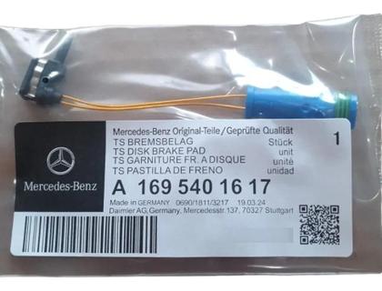 Imagem de Sensor pastilha de freio mercedes a160 a180  b160 b180 b200 b220  classe a  a180 a200 a250  cla coupe  cla180 200 250  gla180 200 250