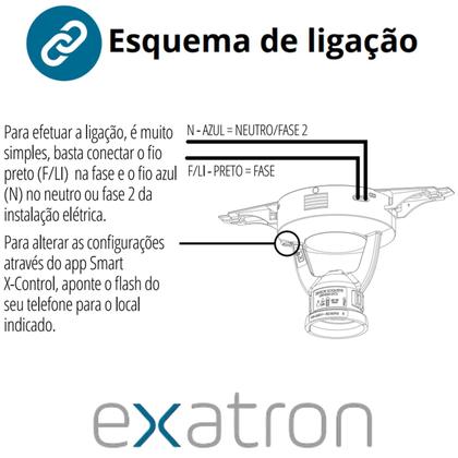 Imagem de Sensor Presenca E27 Plafon Fotocelula Timer Smart X-Control