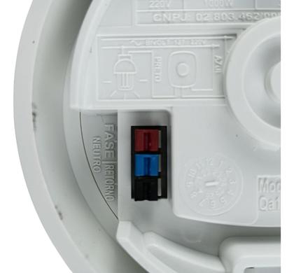 Imagem de Sensor Presença Teto Fotocélula 3 Fios QA19MB Qualitronix Branco