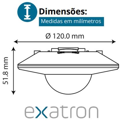 Imagem de Sensor Presença Teto Movimento 360 Sobrepor Ufo Bivolt