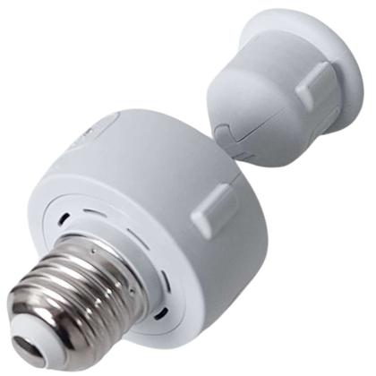 Imagem de Sensor soquete e27 c/fotocelula c/ajustes mpq-40f - margirius