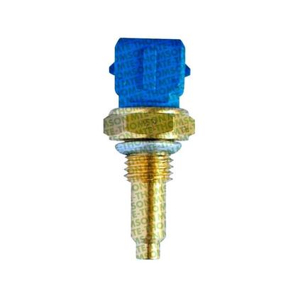 Imagem de Sensor Temperatura Água Motor Fiat Uno Fiorino Palio VW Gol Parati Saveiro 1.6 1.8 2.0 AP Clio R19 Azul MTE 4053