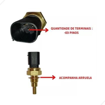 Imagem de Sensor Temperatura Agua Rely Pickup Van