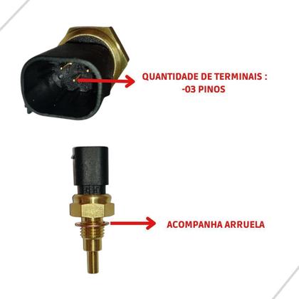 Imagem de Sensor Temperatura Agua Rely Pickup Van
