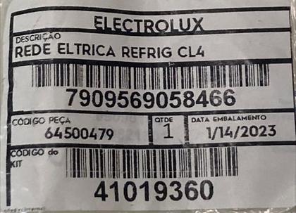 Imagem de Sensor Temperatura Geladeira Df36a Electrolux 64500479