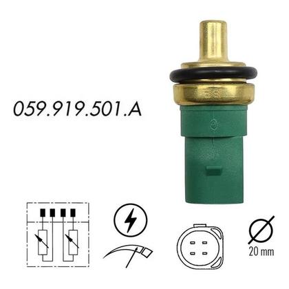 Imagem de Sensor Temperatura Original Vw Golf 1.6 2007 A 2008