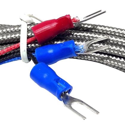 Imagem de Sensor Temperatura Pt1000 RTD 3m Haste 4x30mm -200 a 500C