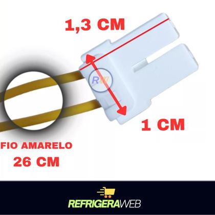 Imagem de Sensor Temperatura Refrig. Compatível Samsung Rt38 Rt46 Rt53