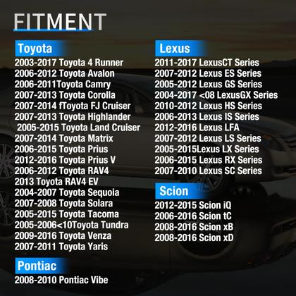 Imagem de Sensor TPMS Nilight compatível com Toyota 4Runner FJ Cruiser