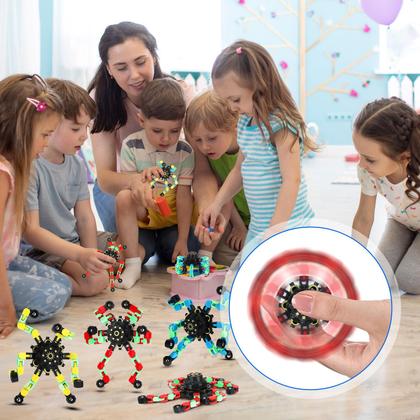 Imagem de Sensory Fidget Toy Jerify Transformable Chain Robot x40