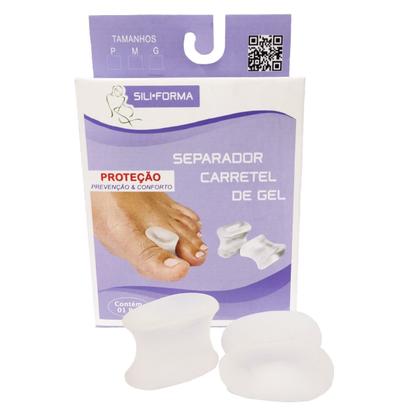 Imagem de Separador de Dedos em Gel Carretel SiliForma JOANETE