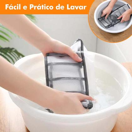 Imagem de Separador Organizador Roupas 6 Nichos Resistente Uso Geral