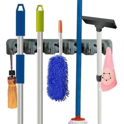 Imagem de Separador Organizador suporte pá Vassouras rodo 6 Posições