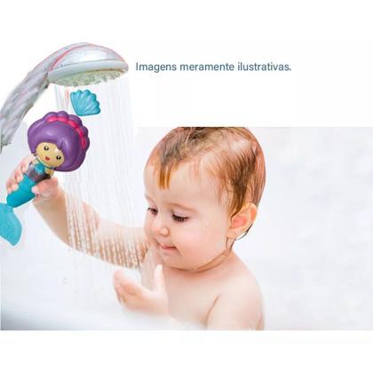 Imagem de Sereia Treme Treme Para O Banho Cabelo Roxo Buba 11399