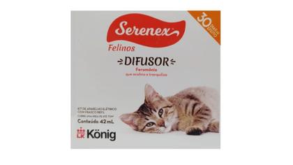 Imagem de Serenex Difusor Aparelho Elétrico Refil 42ml para Gatos Konig