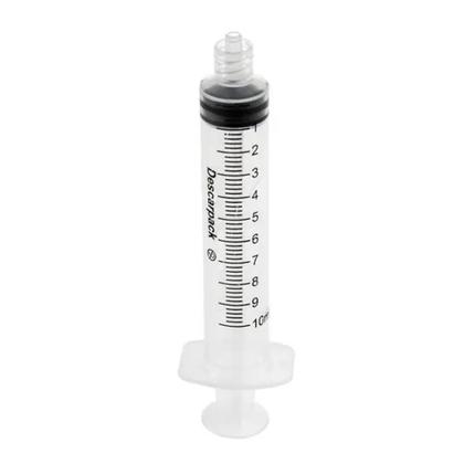 Imagem de Seringa 10 ml sem Agulha Bico Luer Lock - Caixa 100 Unidades - Descarpack