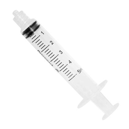 Imagem de Seringa Descartável Estéril 5 ml Bico Luer Lock - 100 Unidades