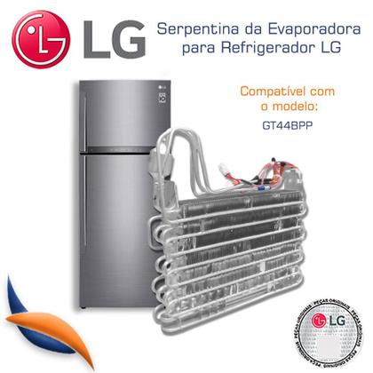 Imagem de Serpentina Evaporadora Refrigerador GT44BPP LG ADL74761502 / ADL74761516 / ADL74761510