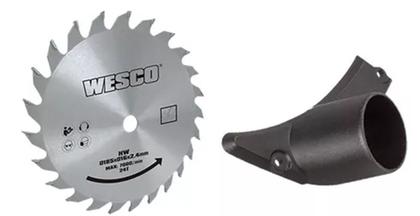 Imagem de Serra Circular 1500w 185mm c/ Disco Wesco WS3441
