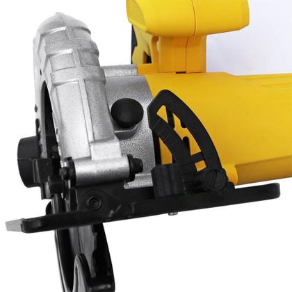 Imagem de Serra Circular 220V 7.1/4 Polegadas 185mm 1400W para Madeira 4500rpm Profissional Lith