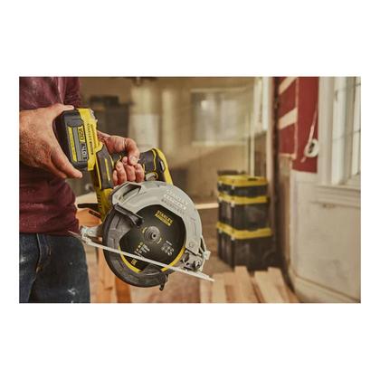 Imagem de Serra circular 7-1/4" 20v brushless sbc550m1k + acessórios