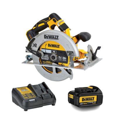 Imagem de Serra Circular Bateria 20v 3ah Dcs570 Dewalt + Carregador DCB115