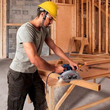 Imagem de Serra Circular Gks150 Com Kit X-line 33 Peças Bosch 220v