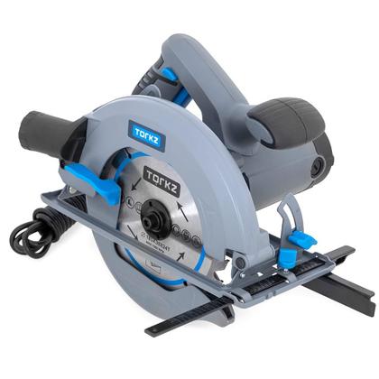 Imagem de Serra Circular Industrial Torkz TRE0006 com acessórios, 1400 Watts - 220 Volts